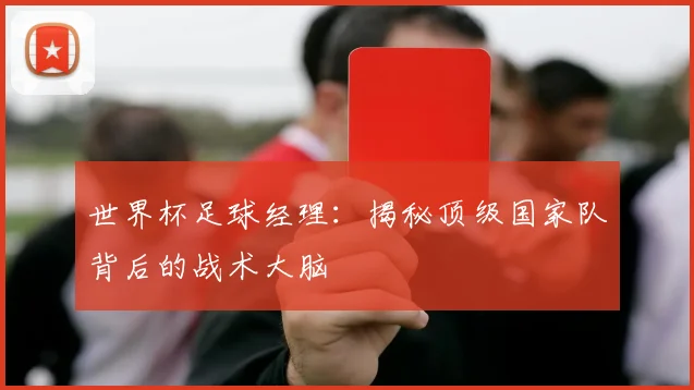 世界杯足球经理:揭秘顶级国家队背后的战术大脑